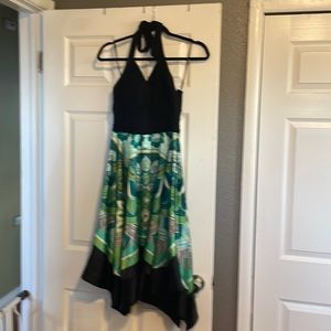 Halter handkerchief dress